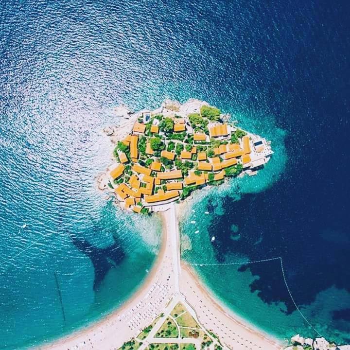 Apartments Dragisic Ilha Ilha Sveti Stefan Exterior foto